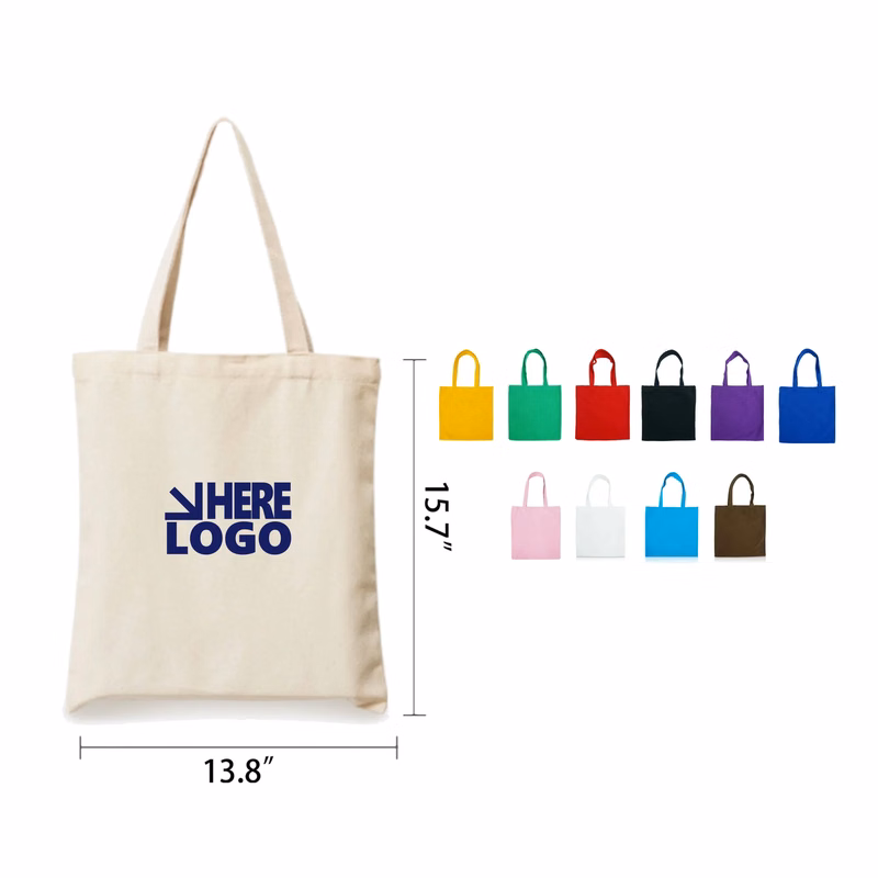 MOQ 50pcs Custom Canvas Tote Bag