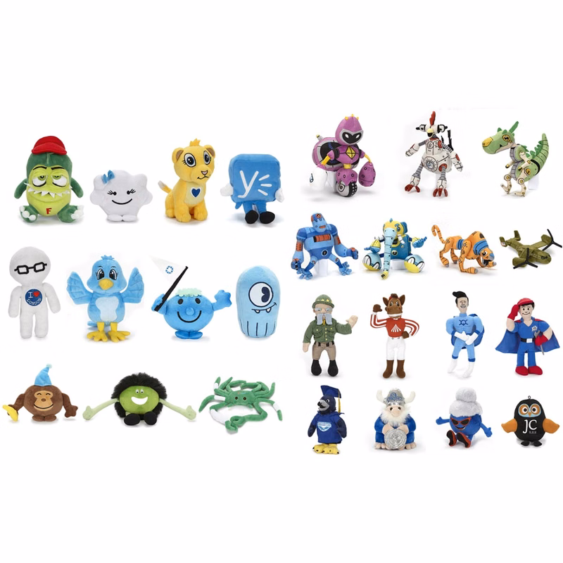 Custom Plush Toy - Blue Monster