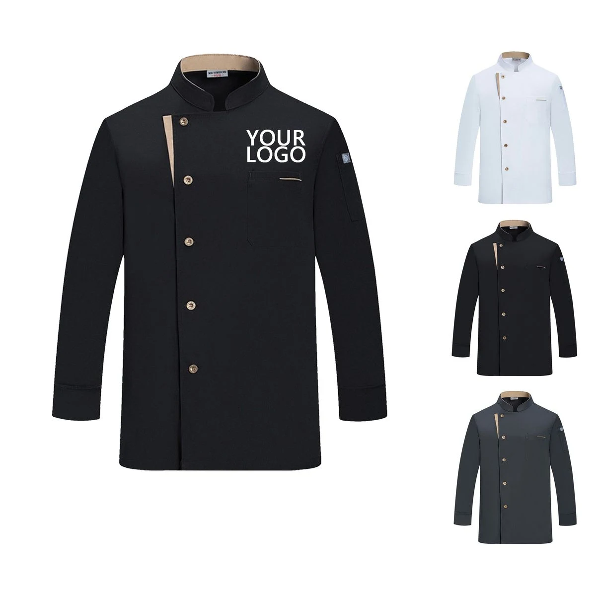 Restaurant Chef Uniform With Pocket 1