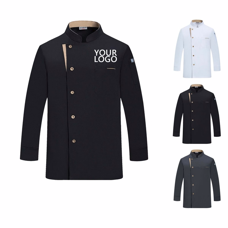 Restaurant Chef Uniform With Pocket