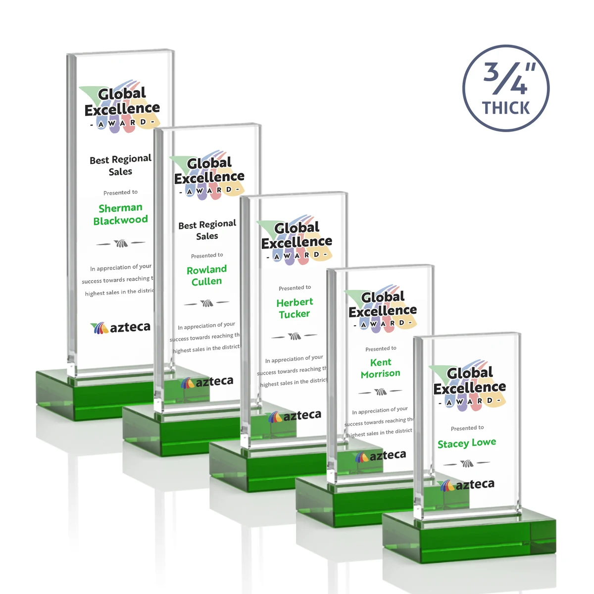 Holmes VividPrint™ Award - Green 1