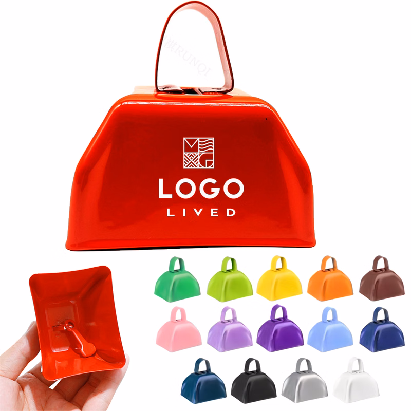 Popular 3" Cowbell Sports Noise Maker Toy Noisemaker
