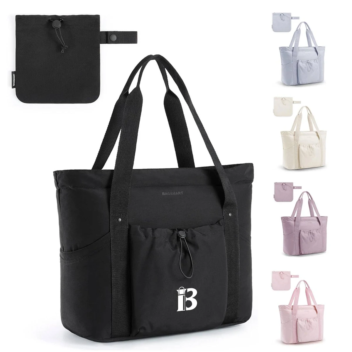 Tote Shoulder Bag w/ Zipper 1