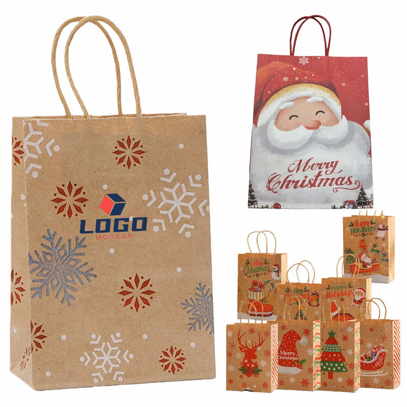 Kraft Paper Birthday Party Bag