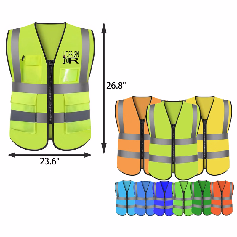 MOQ 50 PCS Reflective Safety Vest