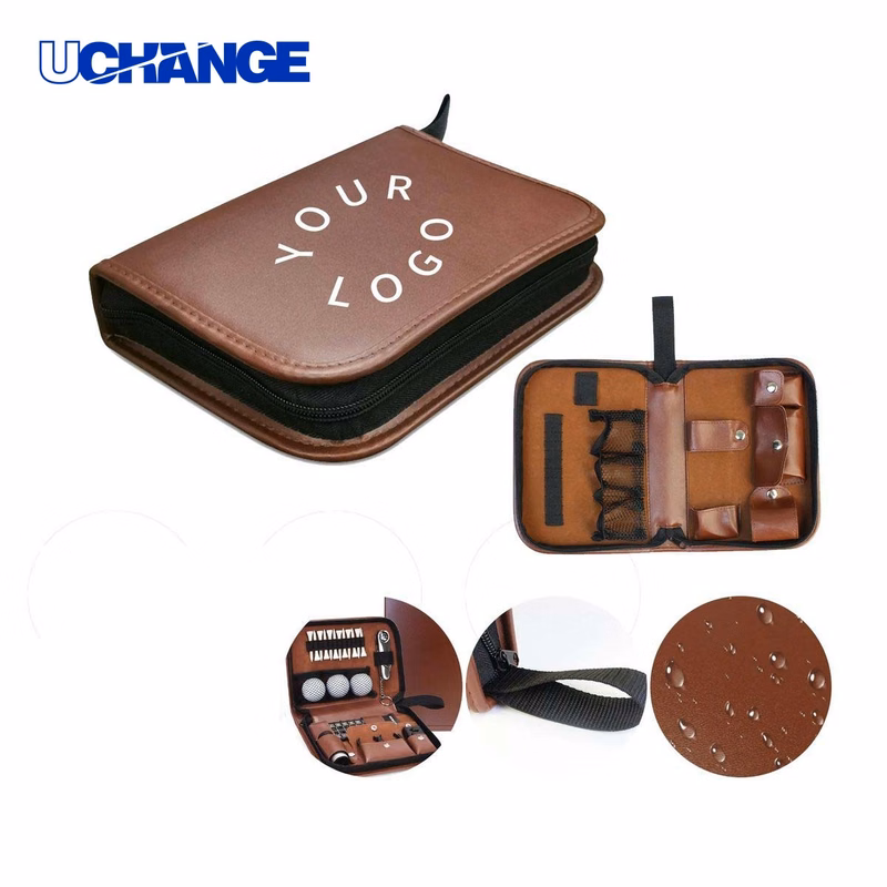 PU Leather Golf Accessories Bag Organizer