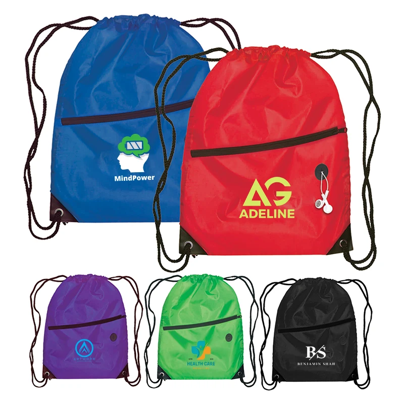 Daypack - Drawstring Backpack - Full Color 1