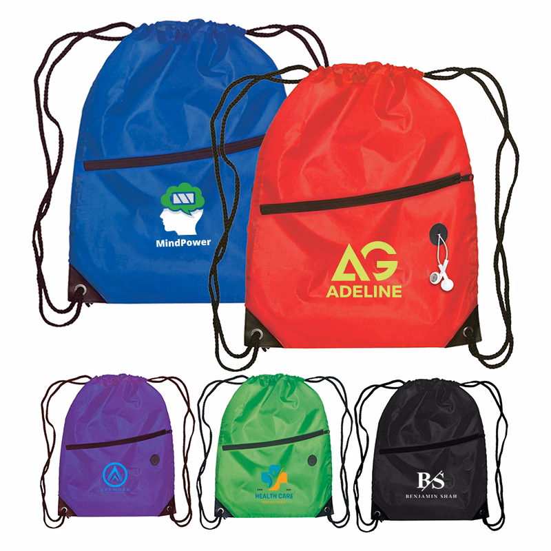 Daypack - Drawstring Backpack - Full Color