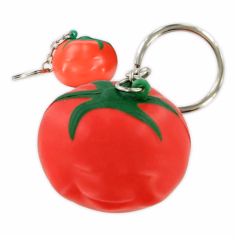 Tomato keychain