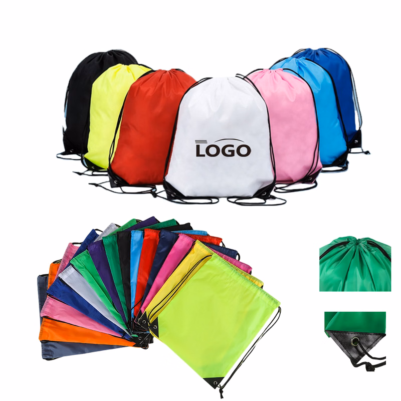 Personalized Gym String Drawstring Backpack Bag MOQ50