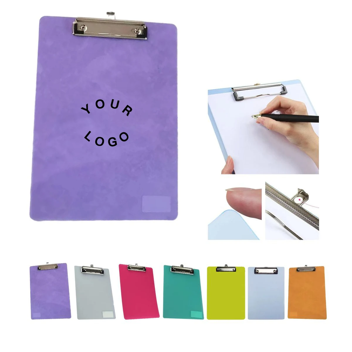 A4 Size PP Clipboard with Secure Clamp 1