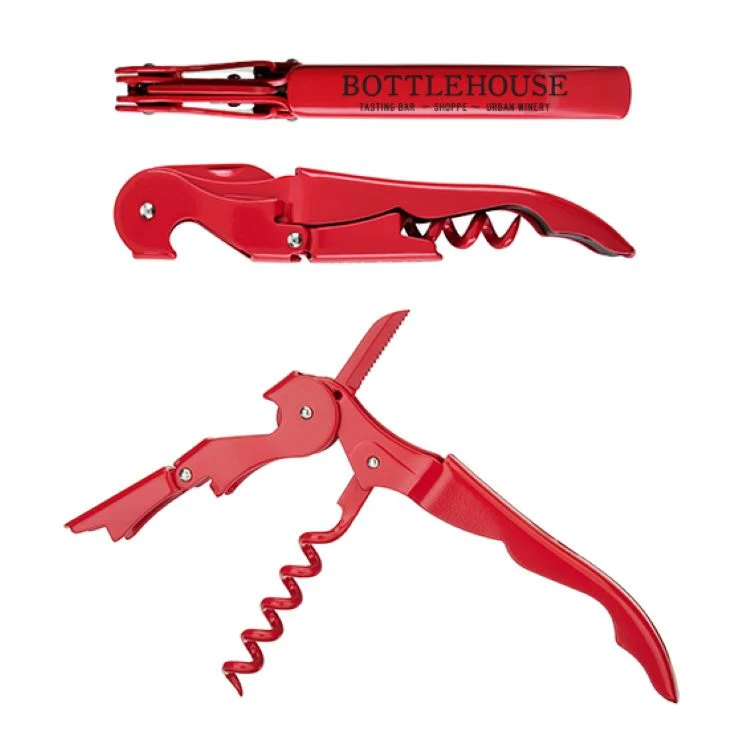 Truetap™ Full Red Double Hinged Corkscrew 1