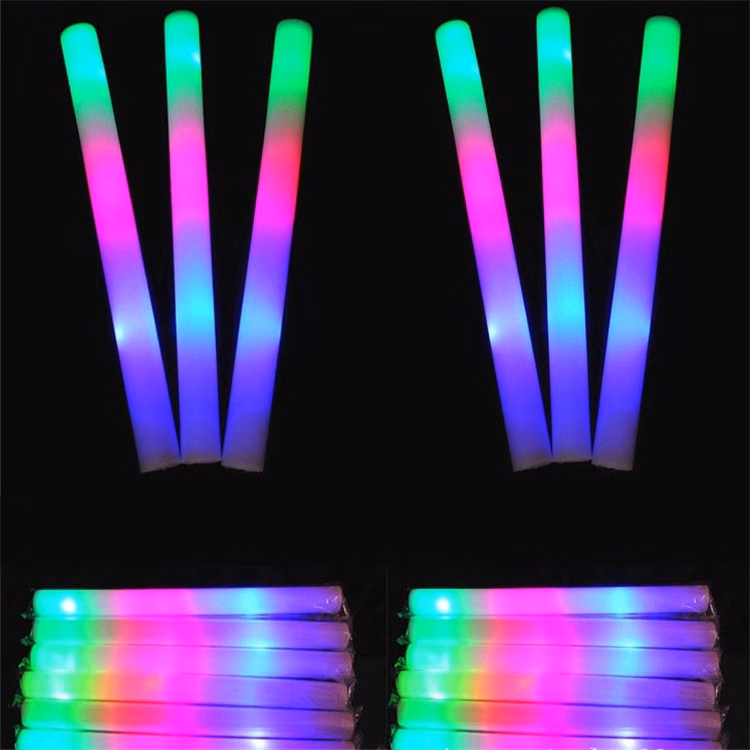 Multi Color LED Foam Cheer Stick