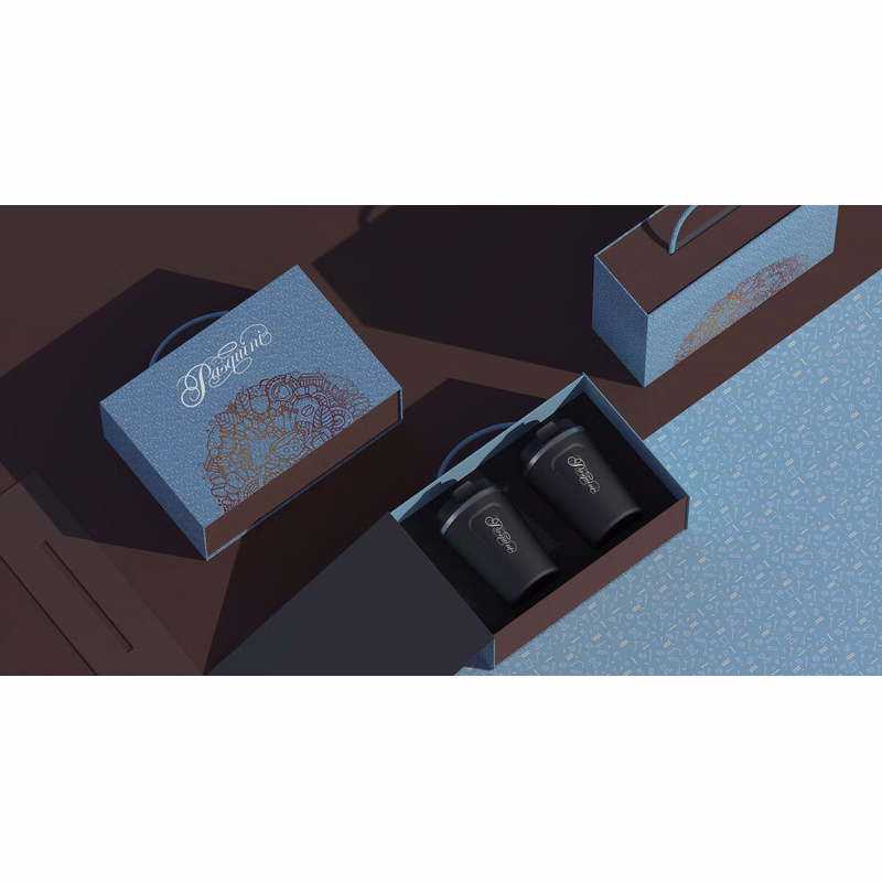 13 Oz. Caf Compact Coffee Cups (Set of 2)