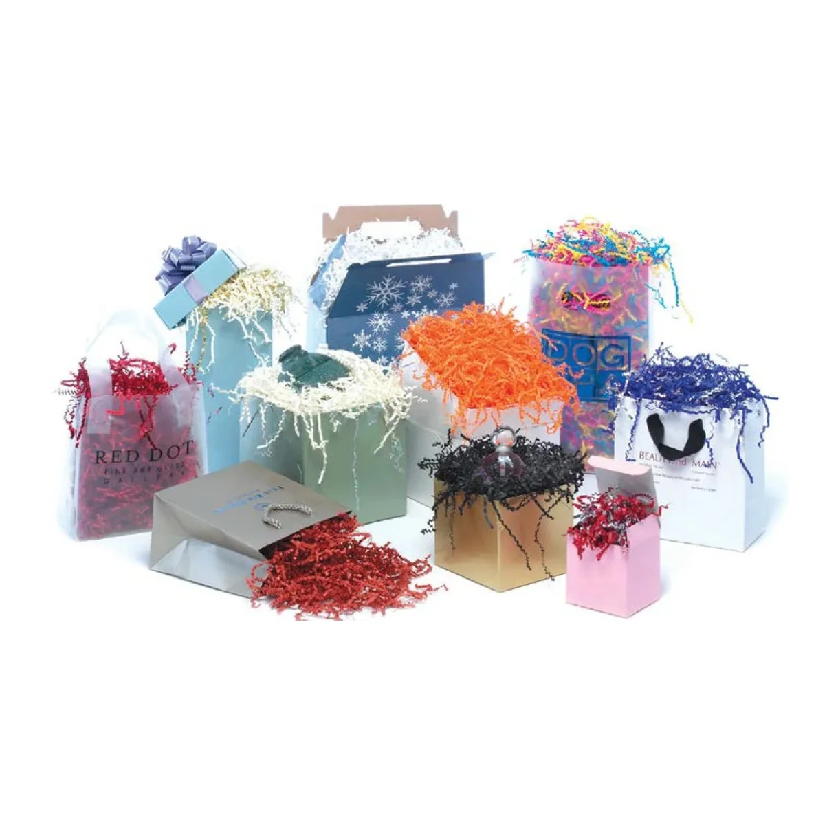 Shred Paper - Crinkle Cut 40 LB. 1