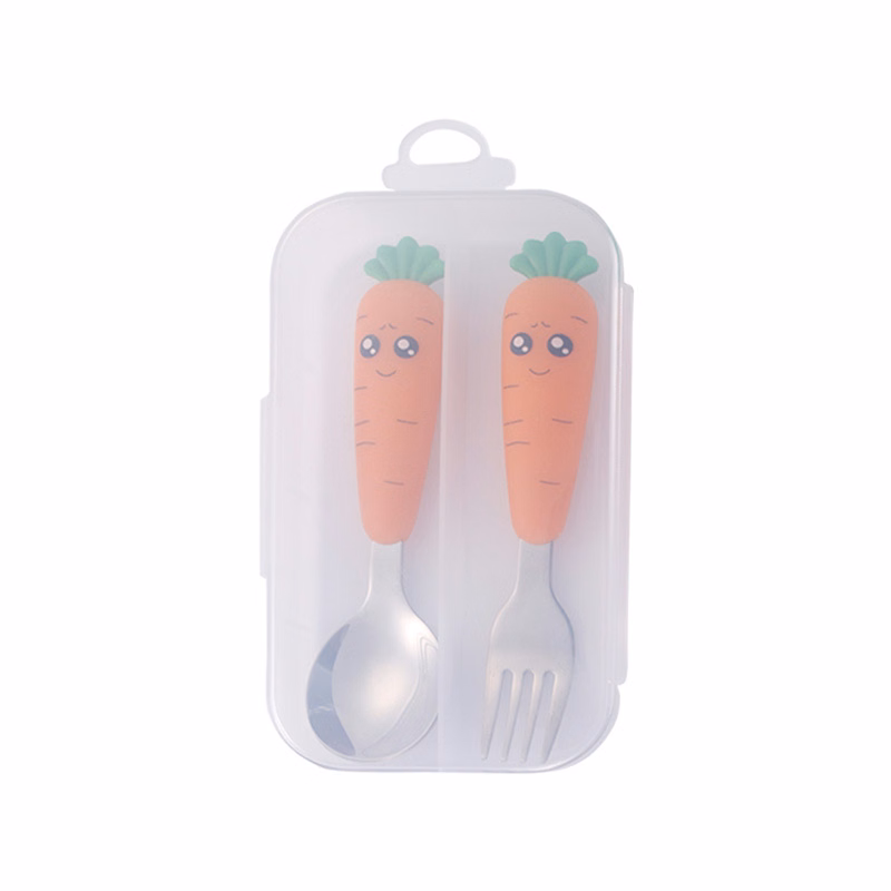 Toddler Utensil Set with Travel Case