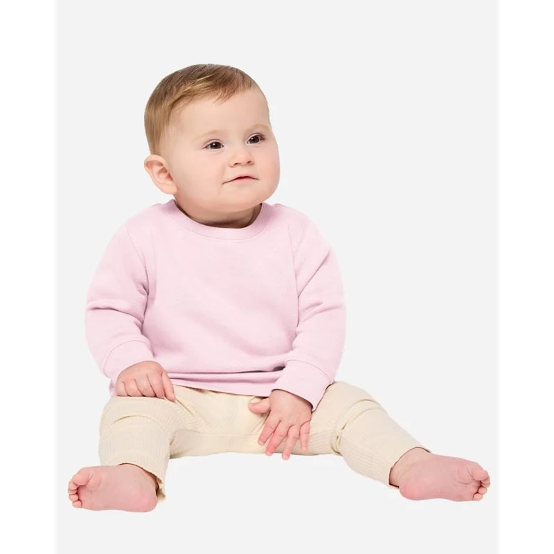 Rabbit Skins Infant Crewneck Sweatshirt - 3417 1
