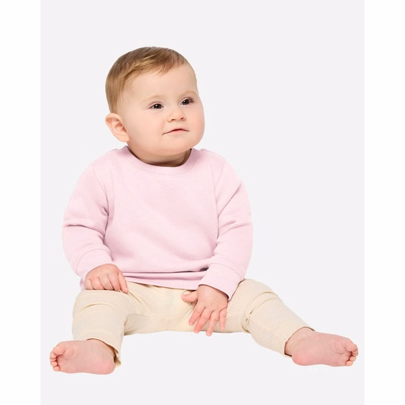Rabbit Skins Infant Crewneck Sweatshirt - 3417
