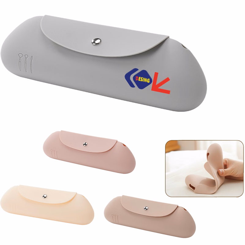 Custom Silicone Makeup Bag ?C Great for Branding or Gifting