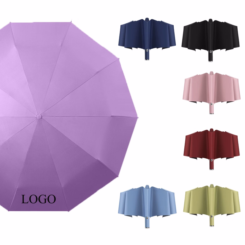 Lightweight Windproof Compact Travel Rain Umbrella