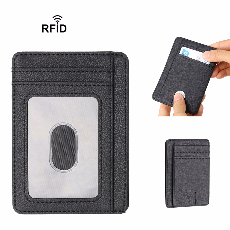 PU Wallet RFID Card Holder