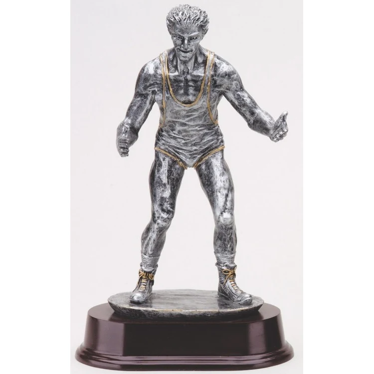 9 1/2" Tall Wrestling Male Figure Award 1