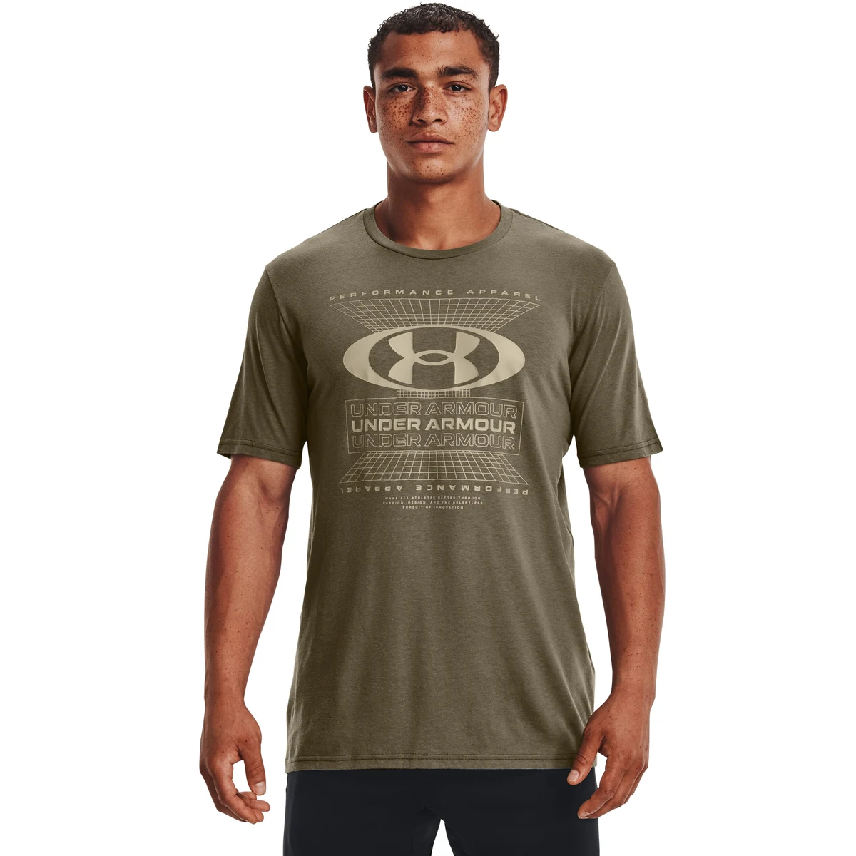 UA Logo Grid Men's Short Sleeve 1