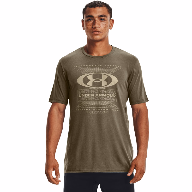 UA Logo Grid Men's Short Sleeve