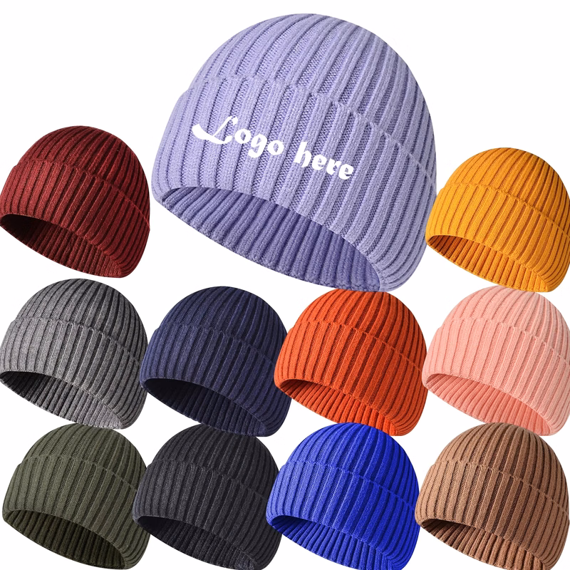 MOQ 100PCS Embroidered Beanie