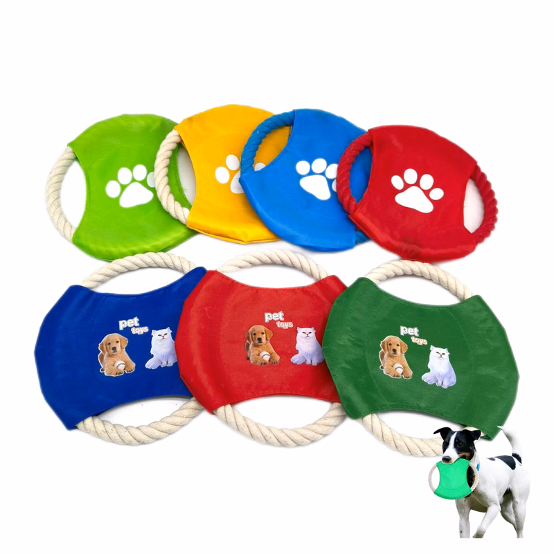 Flying Disc Dog Rope Toy