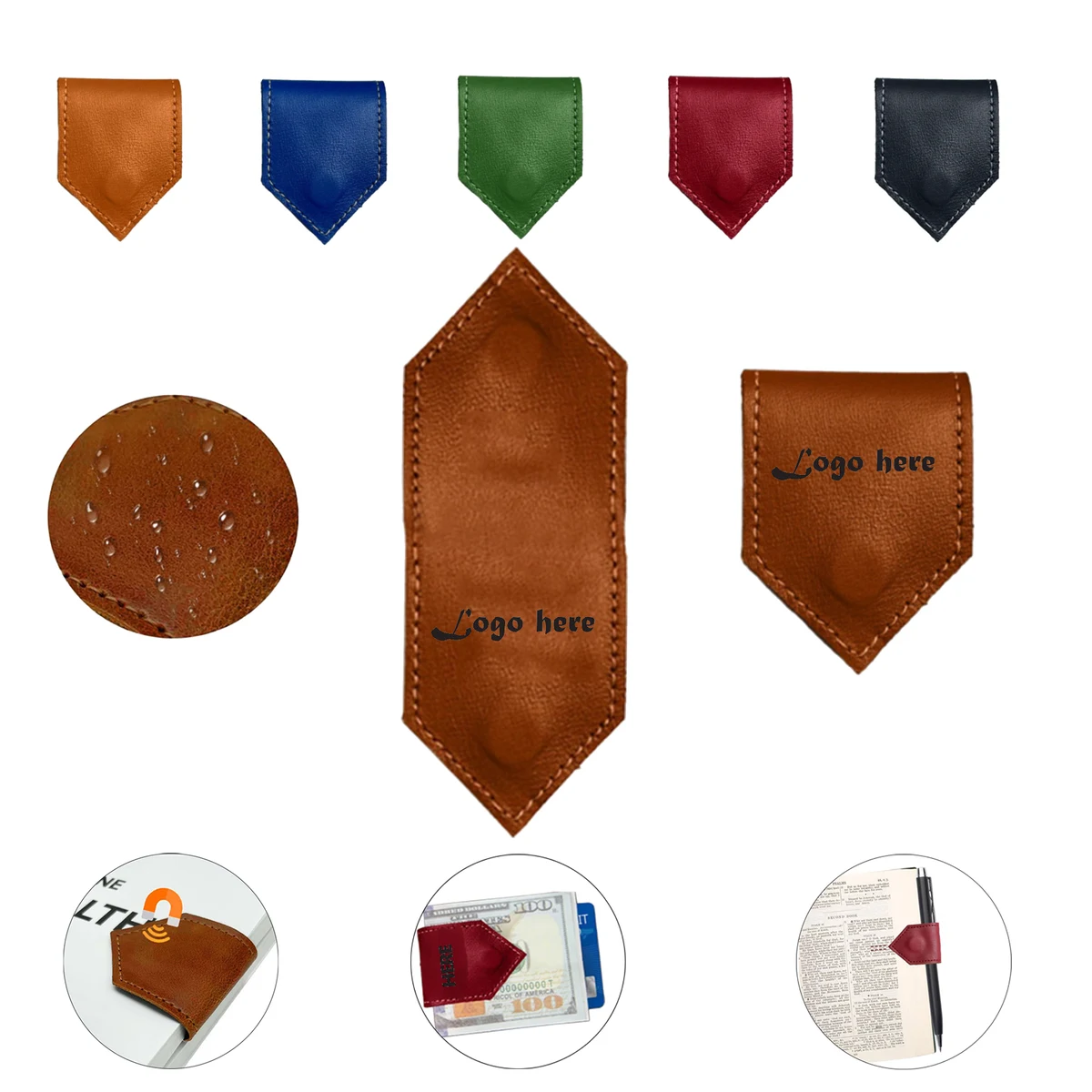 Vintage Rhombus Magnetic Bookmark MOQ 50 1