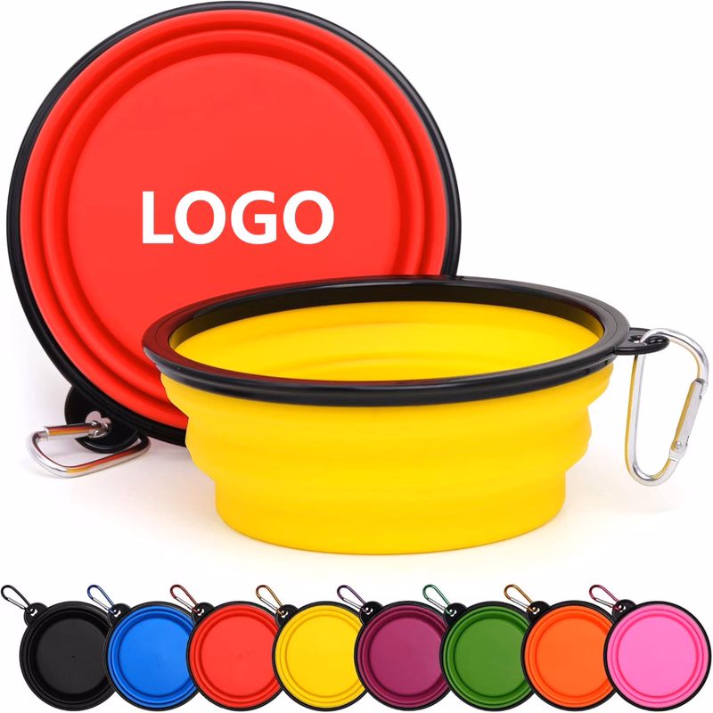 34oz Silicone Folding Pet Bowl