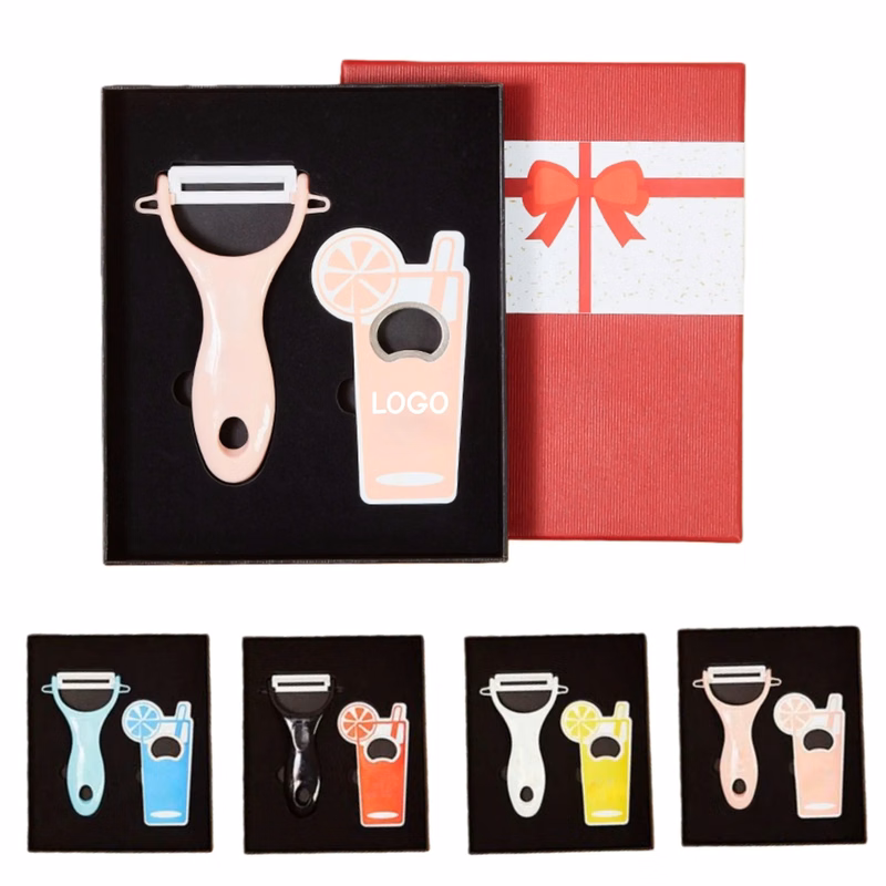 Gift Set Bottle Opener And Vegetable Peeler Combo