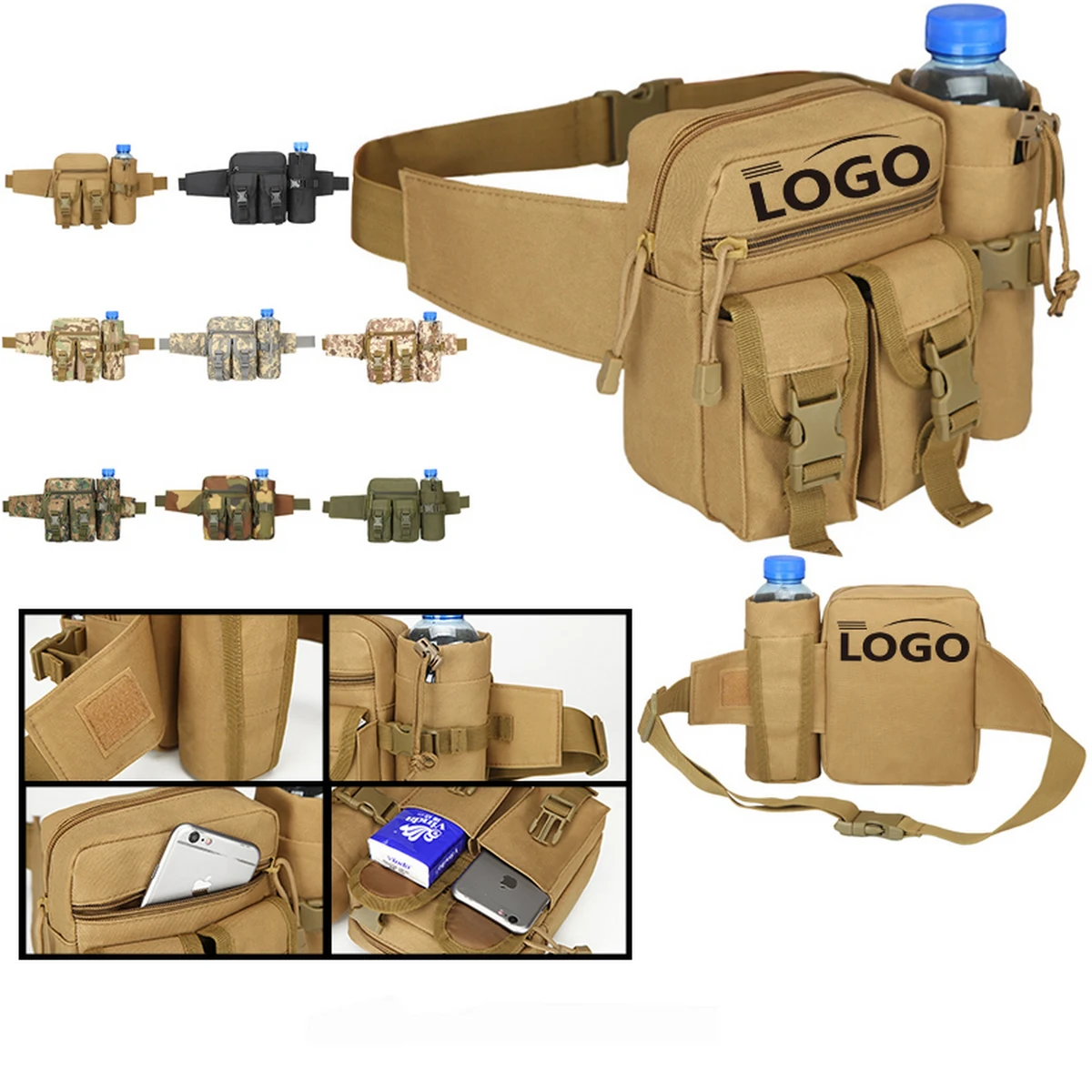 Cycling Water Bottle Belt Bag 1