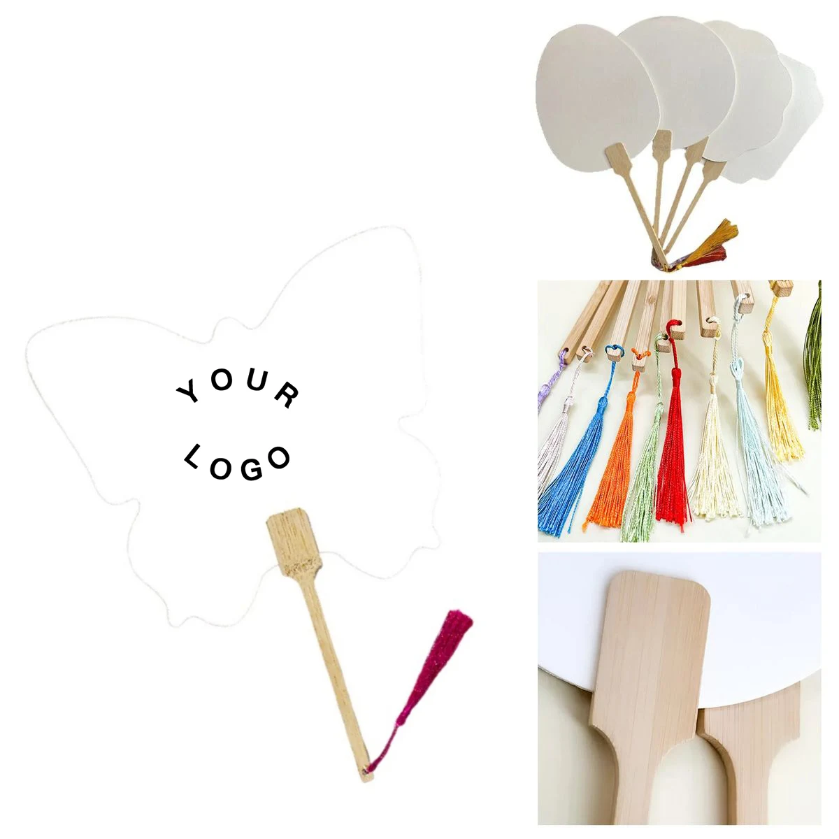 Paper Customizable Event Hand Fan 1