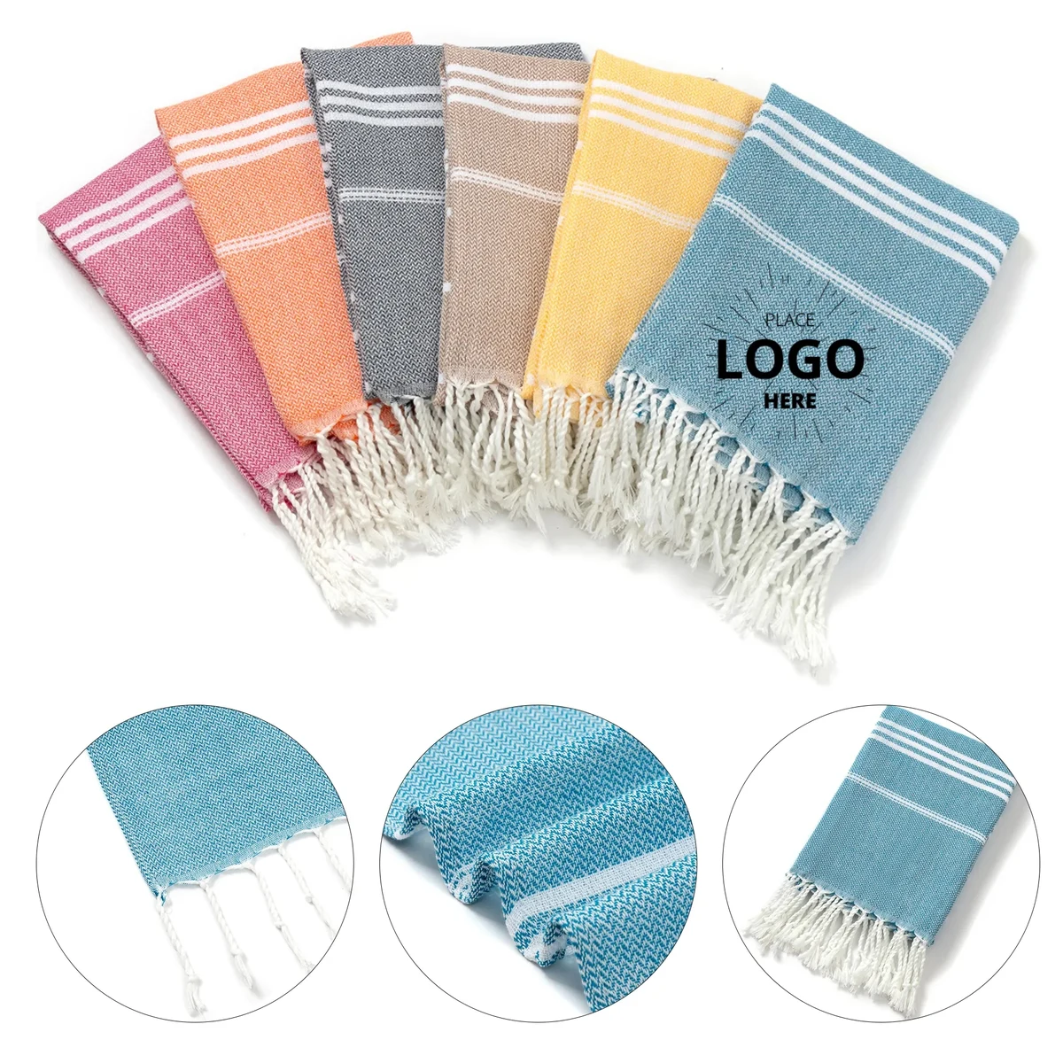 Tassel Absorbent Beach Towel 1