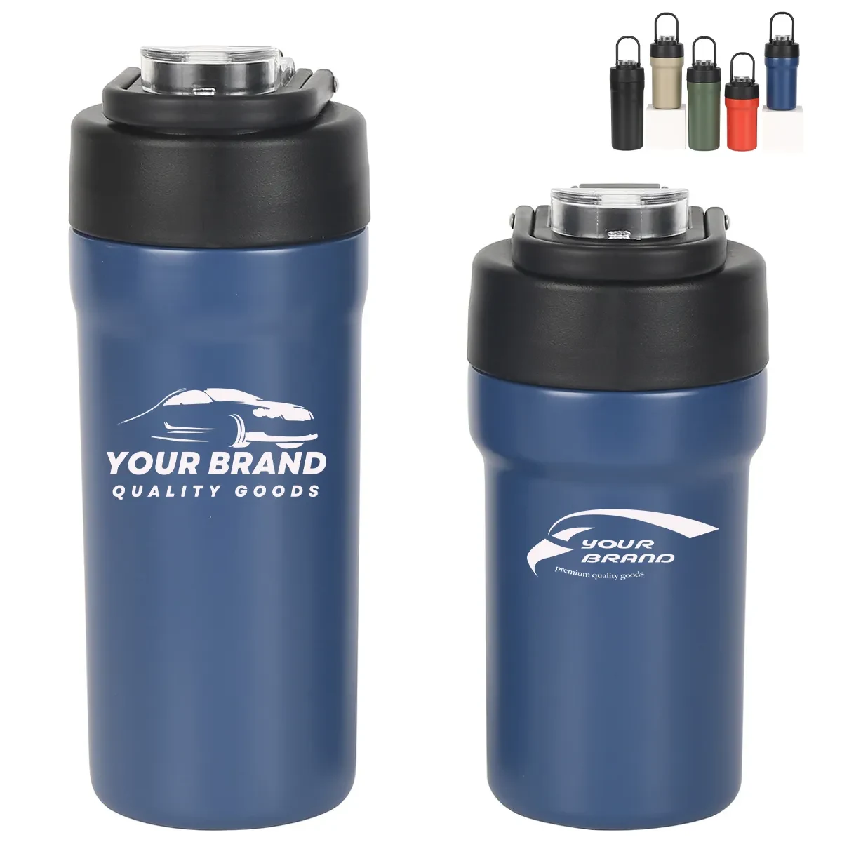 23oz.Sports Gym Customized Water Bottle with Straw Handle 1