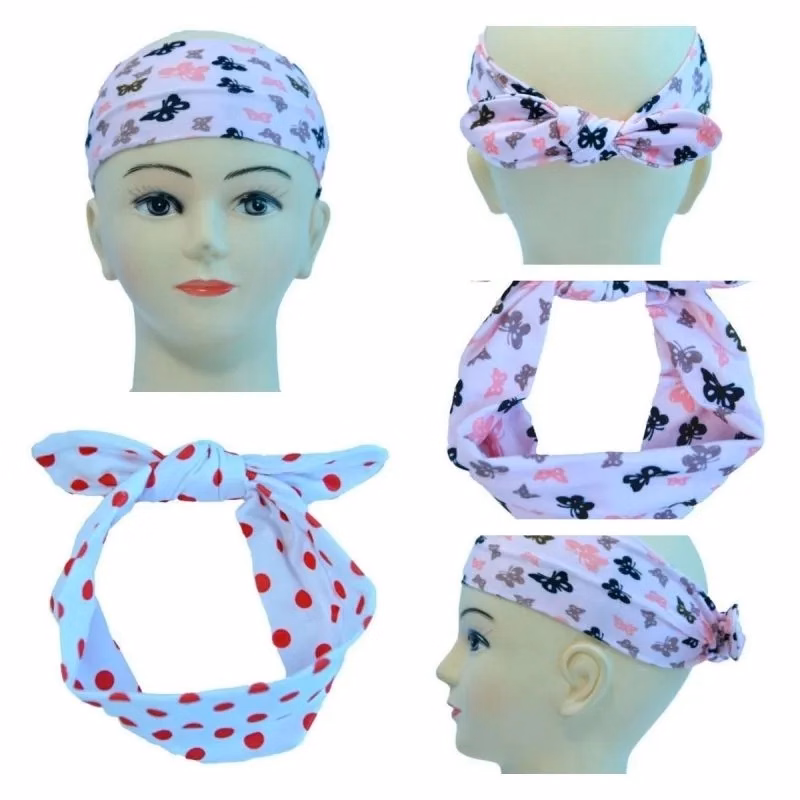 Bow Knot Cotton Headband