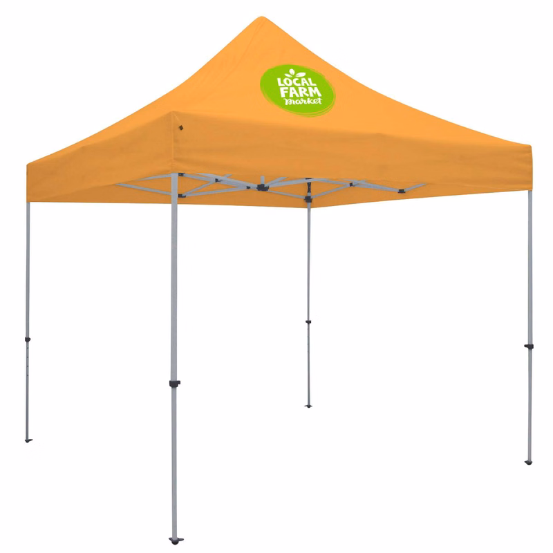 10' Deluxe Tent Kit (Full-Color Imprint, 1 Location)