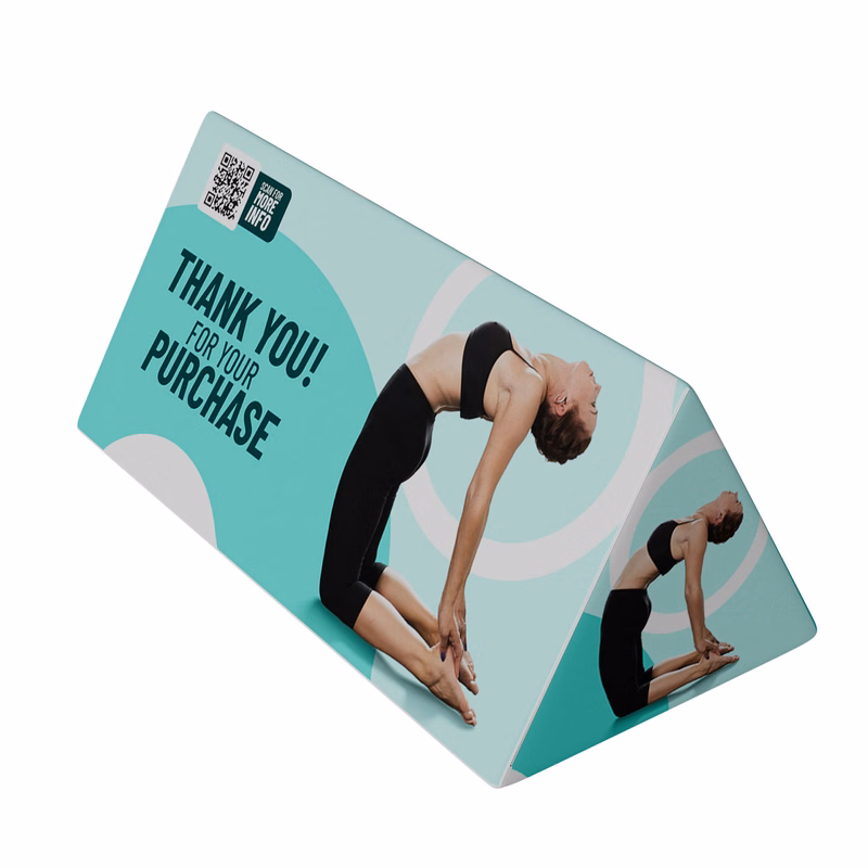 Triangle Display - 78"w x 40"h