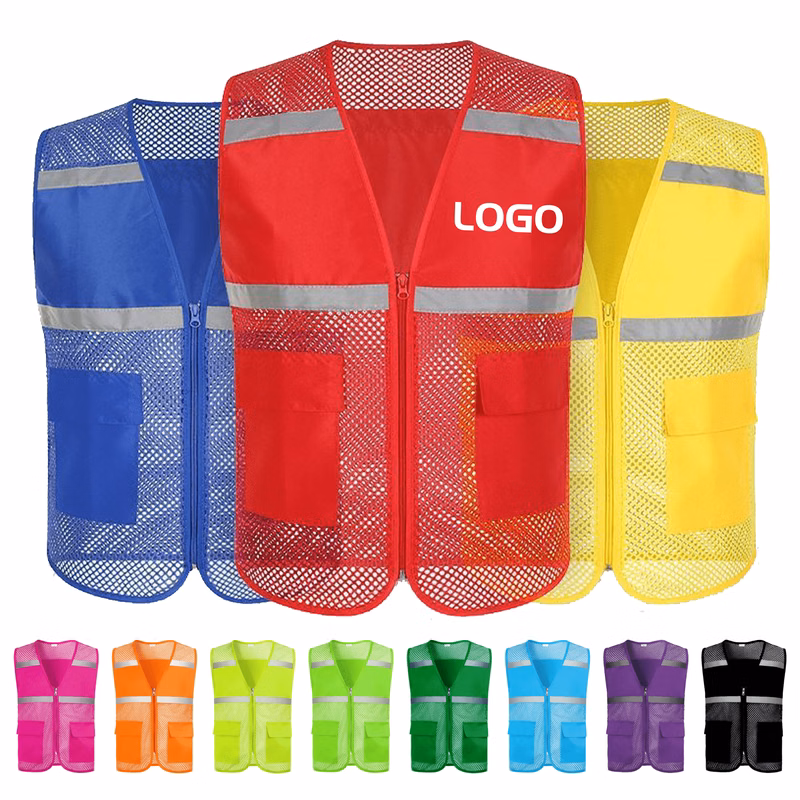 Mesh Reflective Safety Unisex Vest