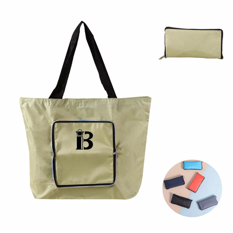 Foldable Zipper Shopping Bag