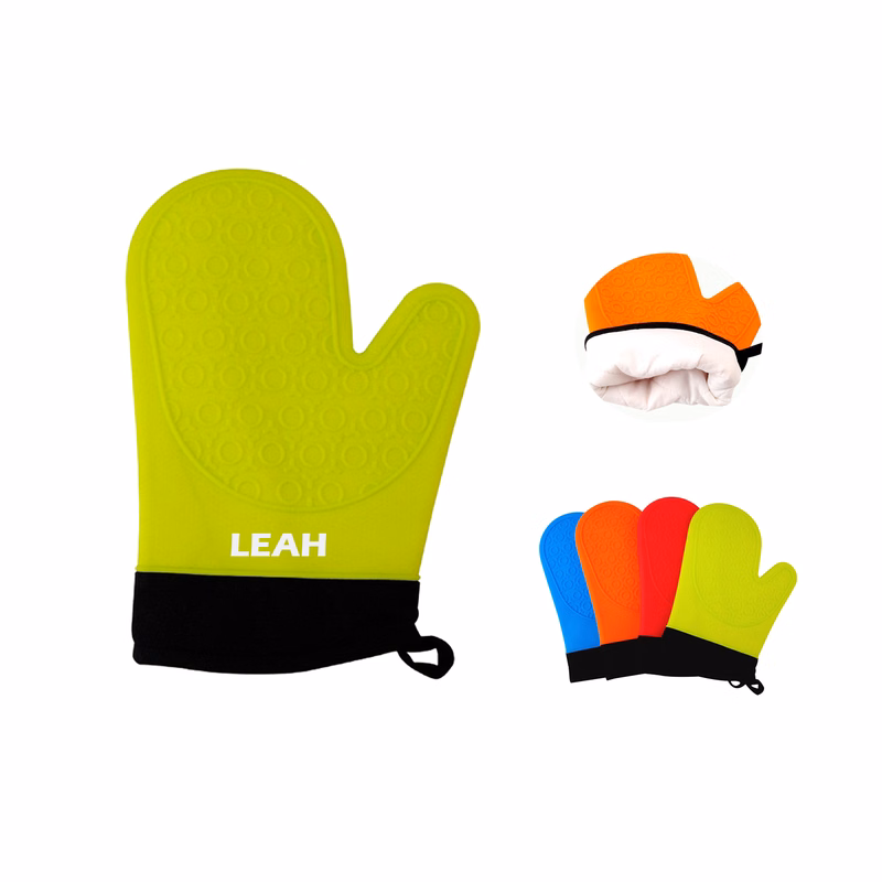 Heat Resistant BBQ Silicone Oven Mitt