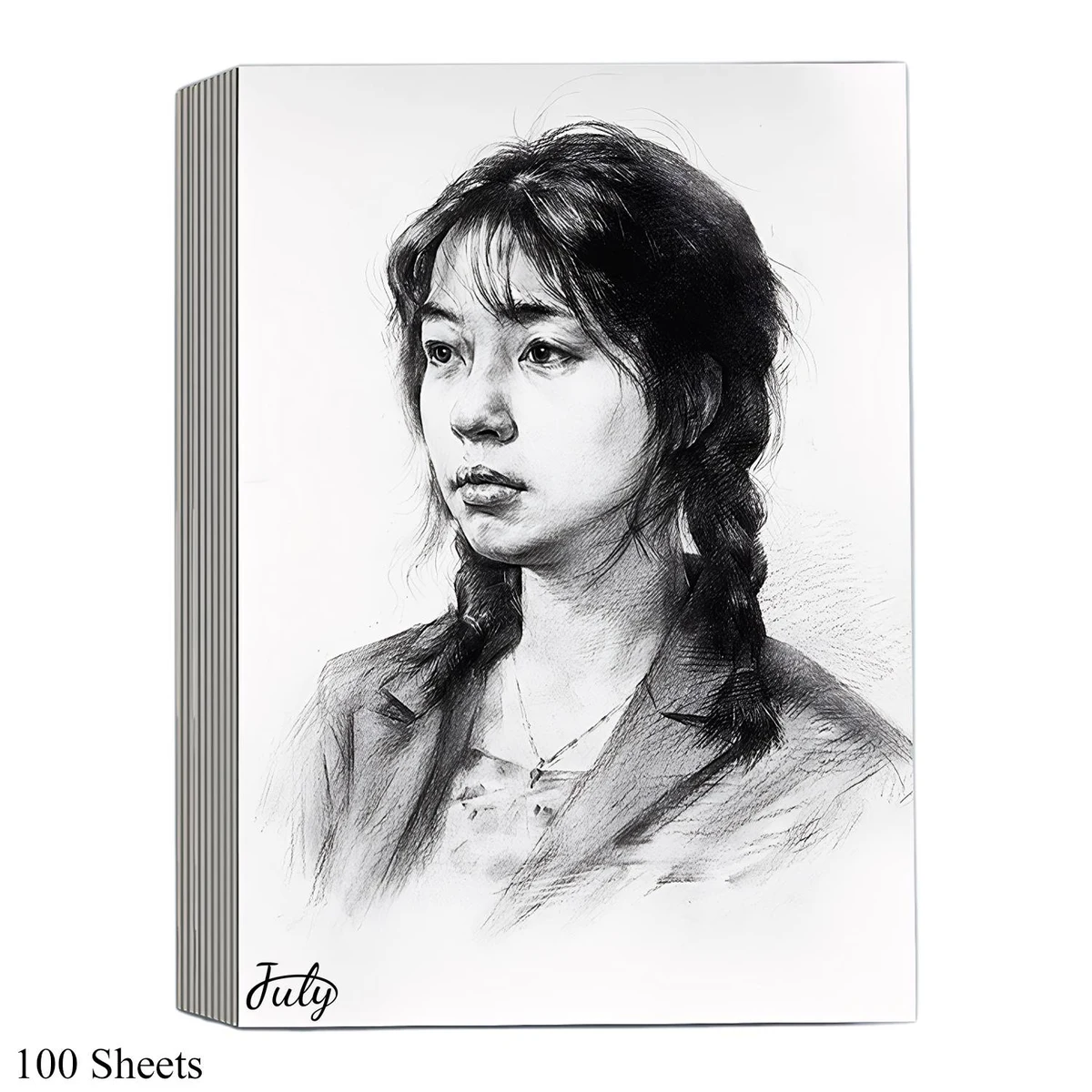 100 Sheets A4 Sketch Paper Set 1