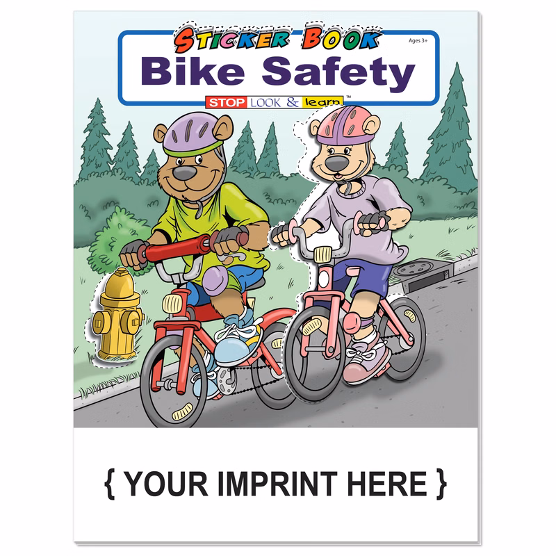 STICKER BOOK - Bike Safety Sticker Book