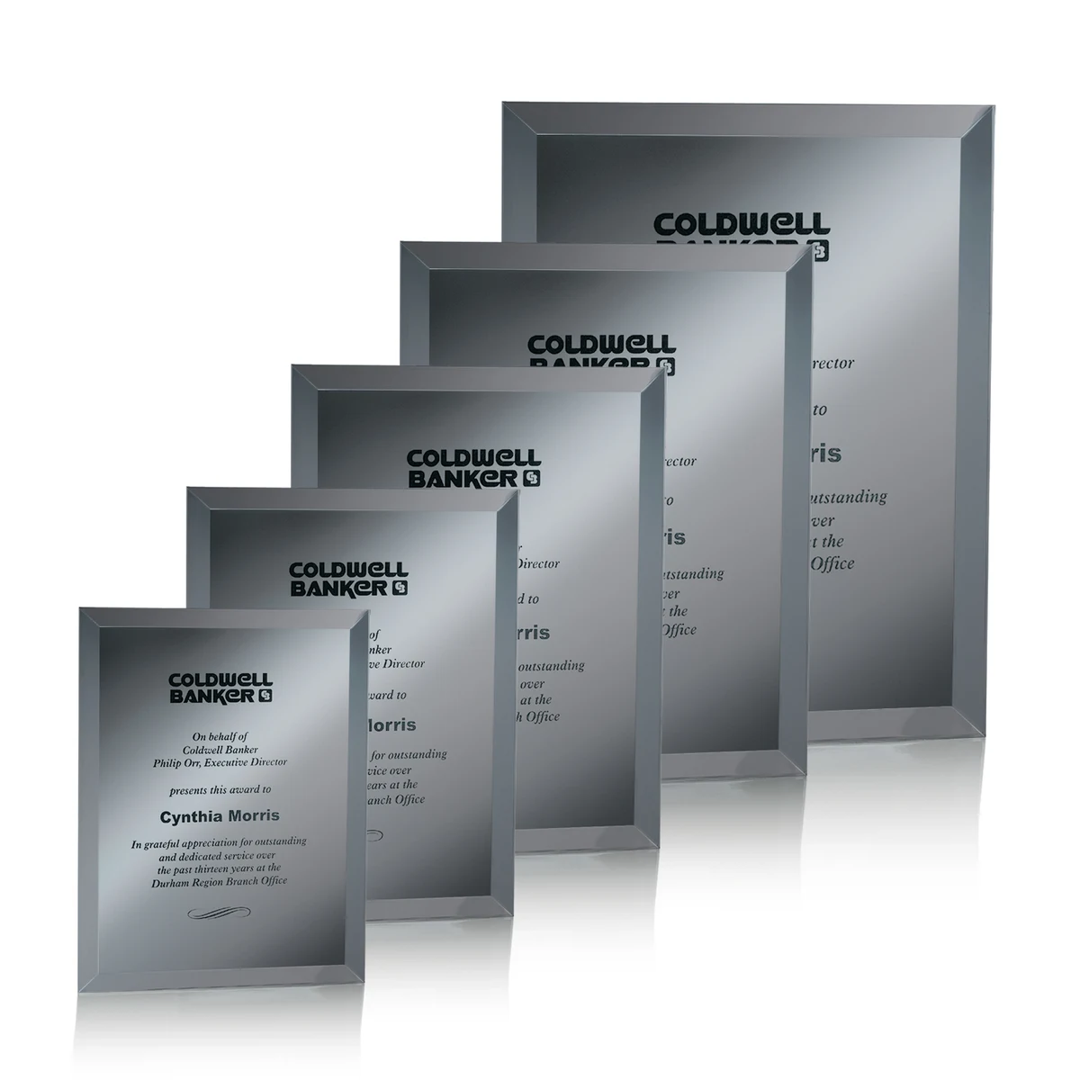 Mirror Plaque - Gray 1