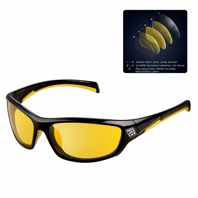Men Women Reduce Glare Enhance Polarized Night Vision Glasses Driving Eyewear