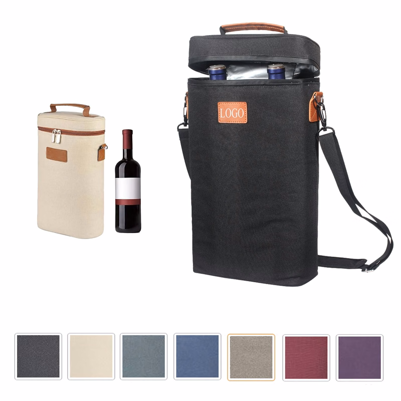 2 Bottle Wine Tote Carrier