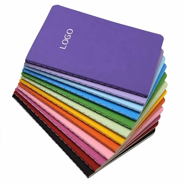 A5 Soft Cover Notebook with Multi-Color