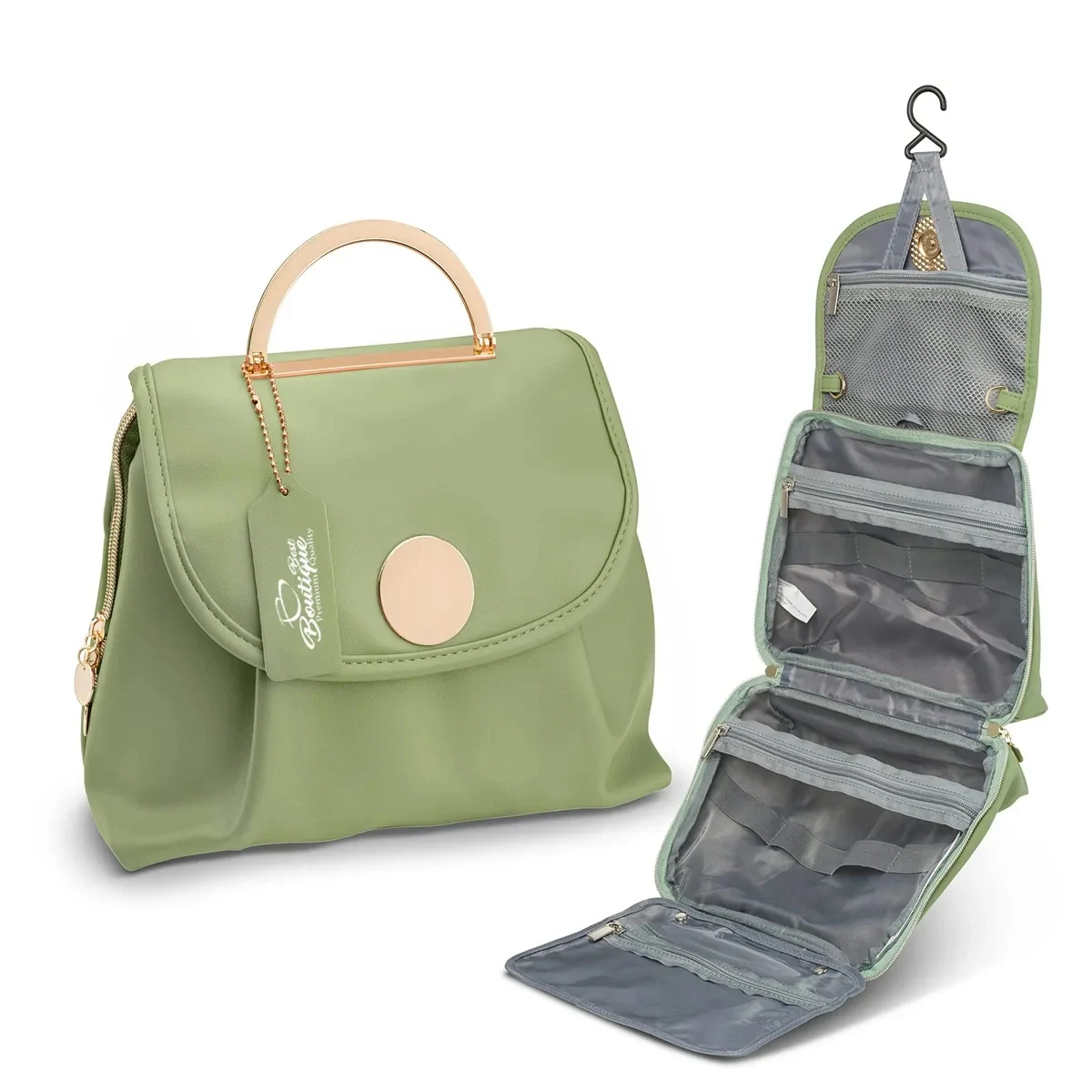 Multifunction Foldable Hanging Travel Toiletry Makeup Bag 1